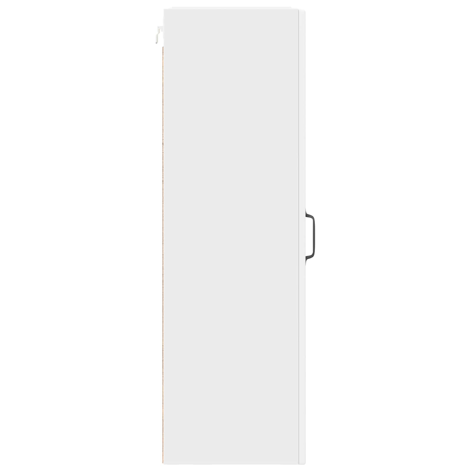 Wandglas-Schrank PORTO Weiß 40 x 31 x 100 cm Holzwerkstoff