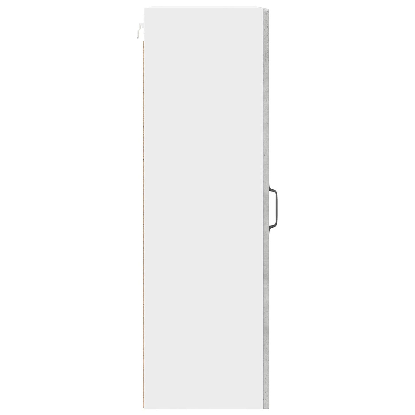 Wandglas-Schrank PORTO Beton Grau 40 x 31 x 100 cm