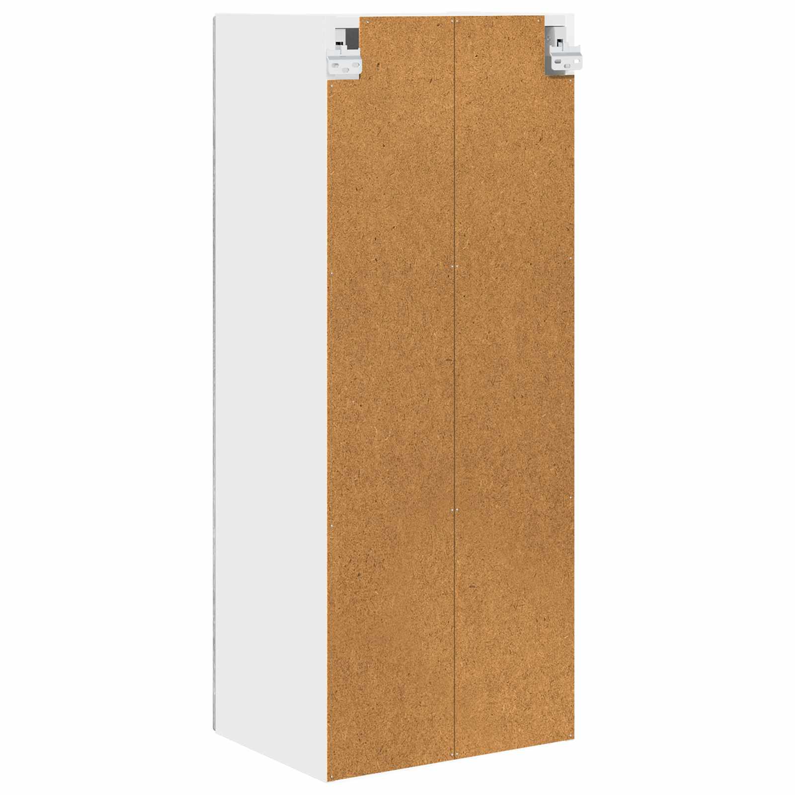Wandglas-Schrank PORTO Graues Sonoma 40 x 31 x 100 cm