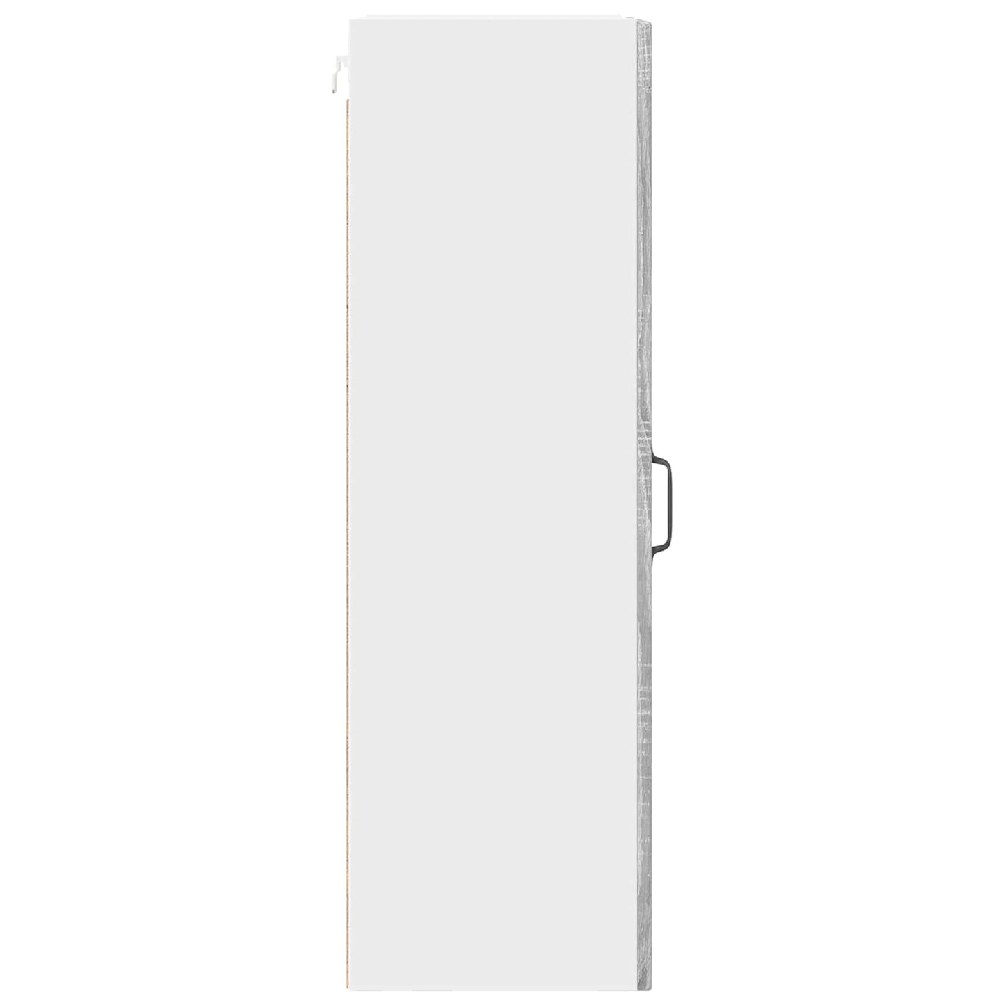 Wandglas-Schrank PORTO Graues Sonoma 40 x 31 x 100 cm