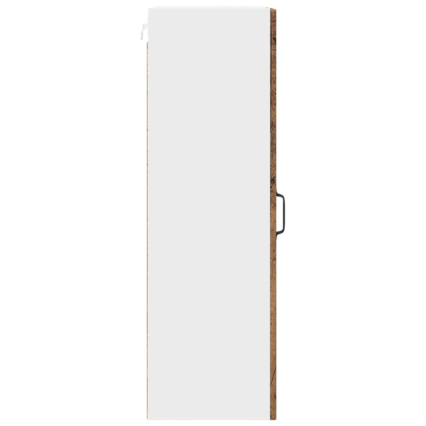 Wandglas-Schrank PORTO Altholz 40 x 31 x 100 cm Holzwerkstoff