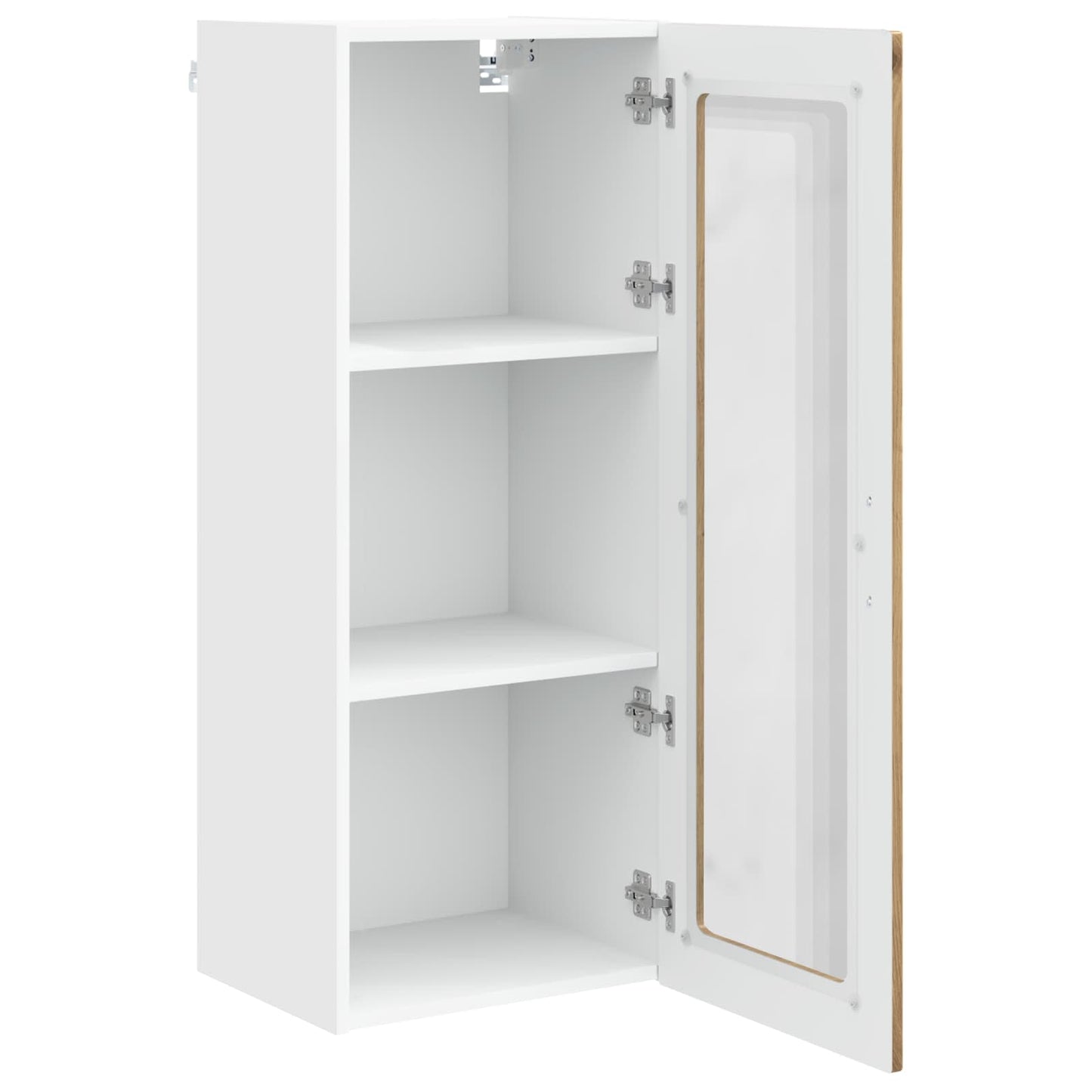 Wandglas-Schrank PORTO Artisan-Eiche 40 x 31 x 100 cm
