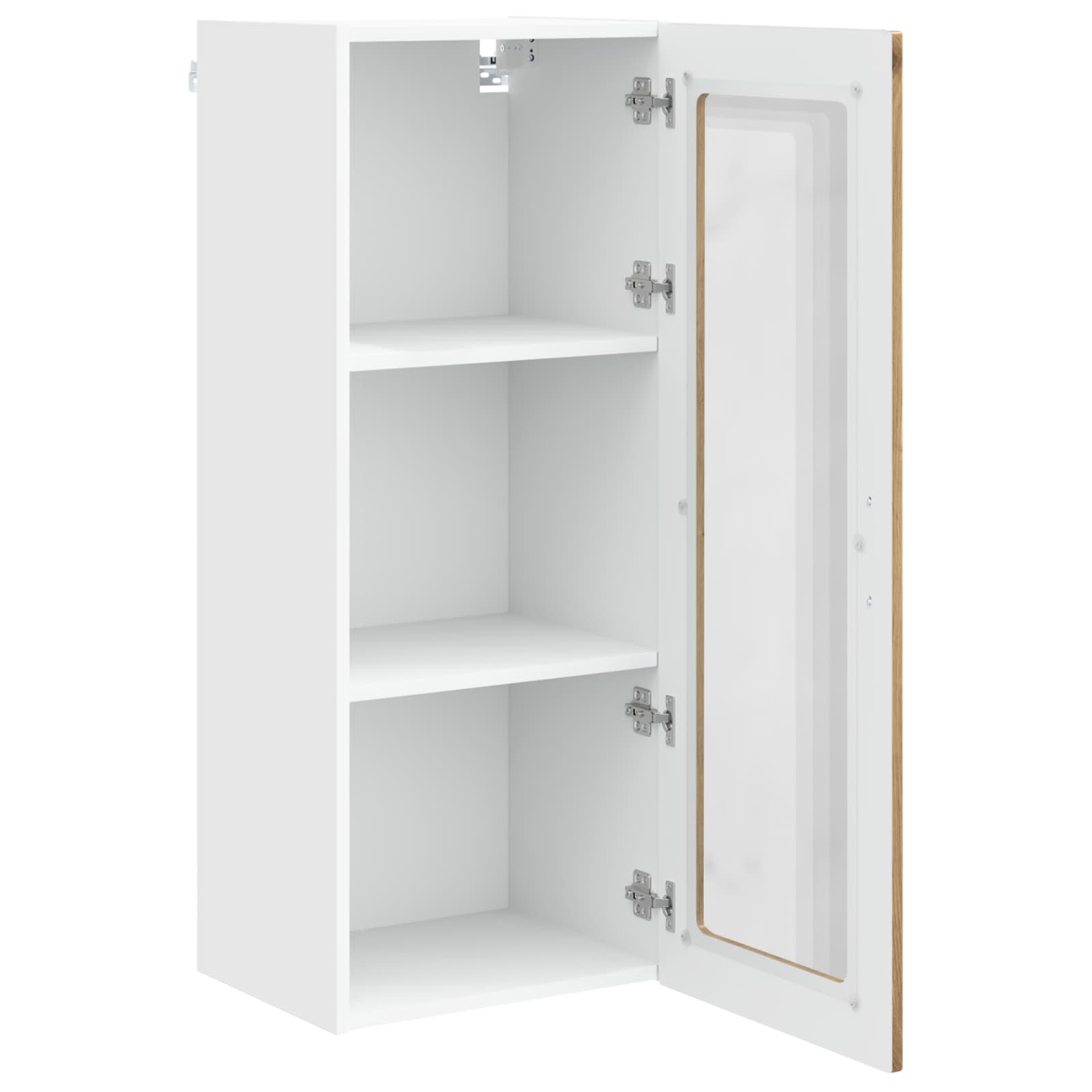Wandglas-Schrank PORTO Artisan-Eiche 40 x 31 x 100 cm