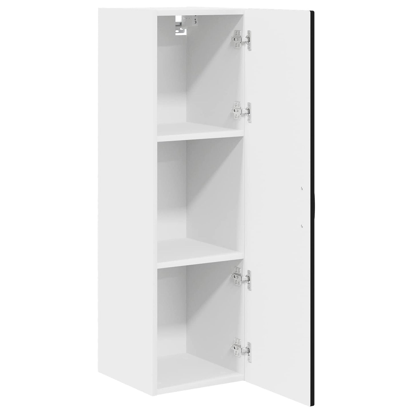 Wandschrank PORTO Schwarz 30 x 31 x 100 cm Holzwerkstoff