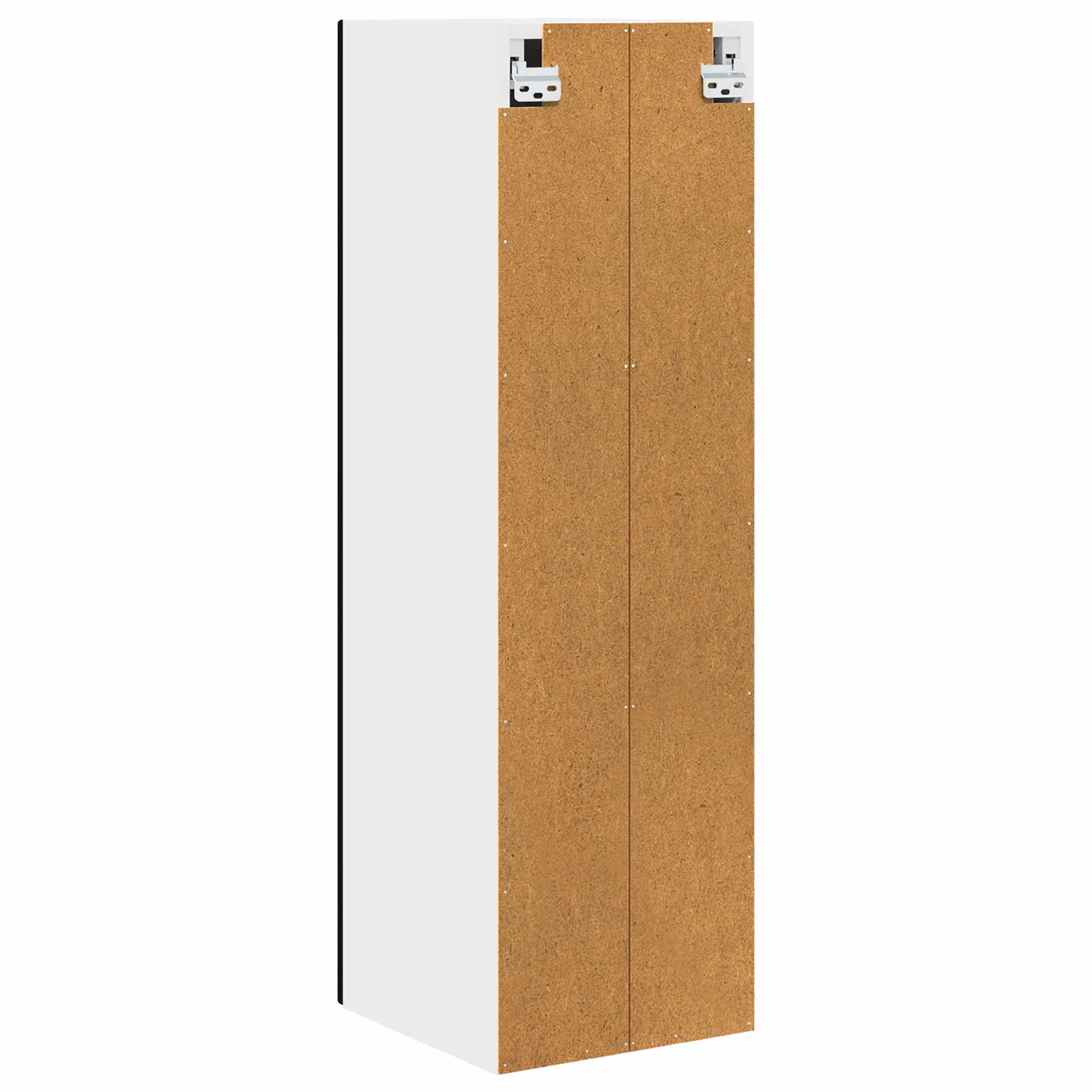 Wandschrank PORTO Schwarz 30 x 31 x 100 cm Holzwerkstoff