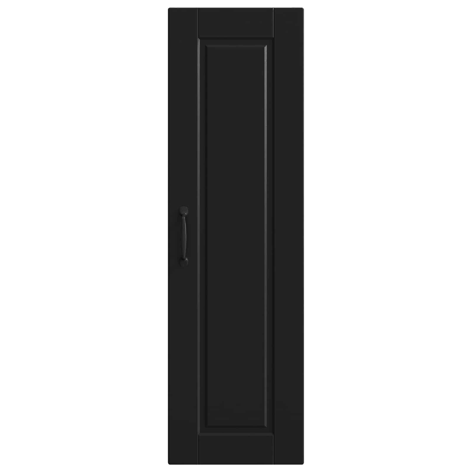 Wandschrank PORTO Schwarz 30 x 31 x 100 cm Holzwerkstoff