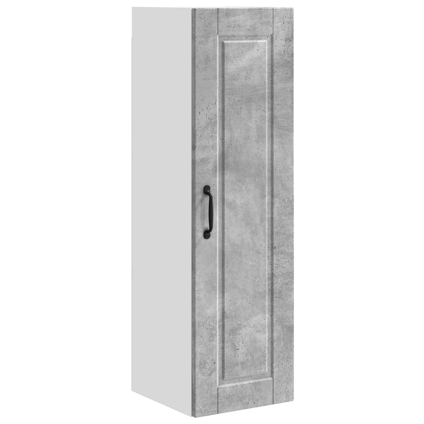 Wandschrank PORTO Beton Grau 30 x 31 x 100 cm Holzwerkstoff