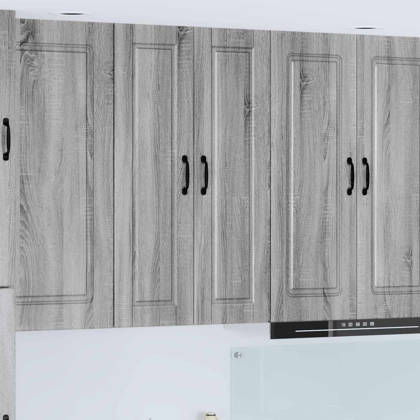 Wandschrank PORTO Graues Sonoma 30 x 31 x 100 cm Holzwerkstoff