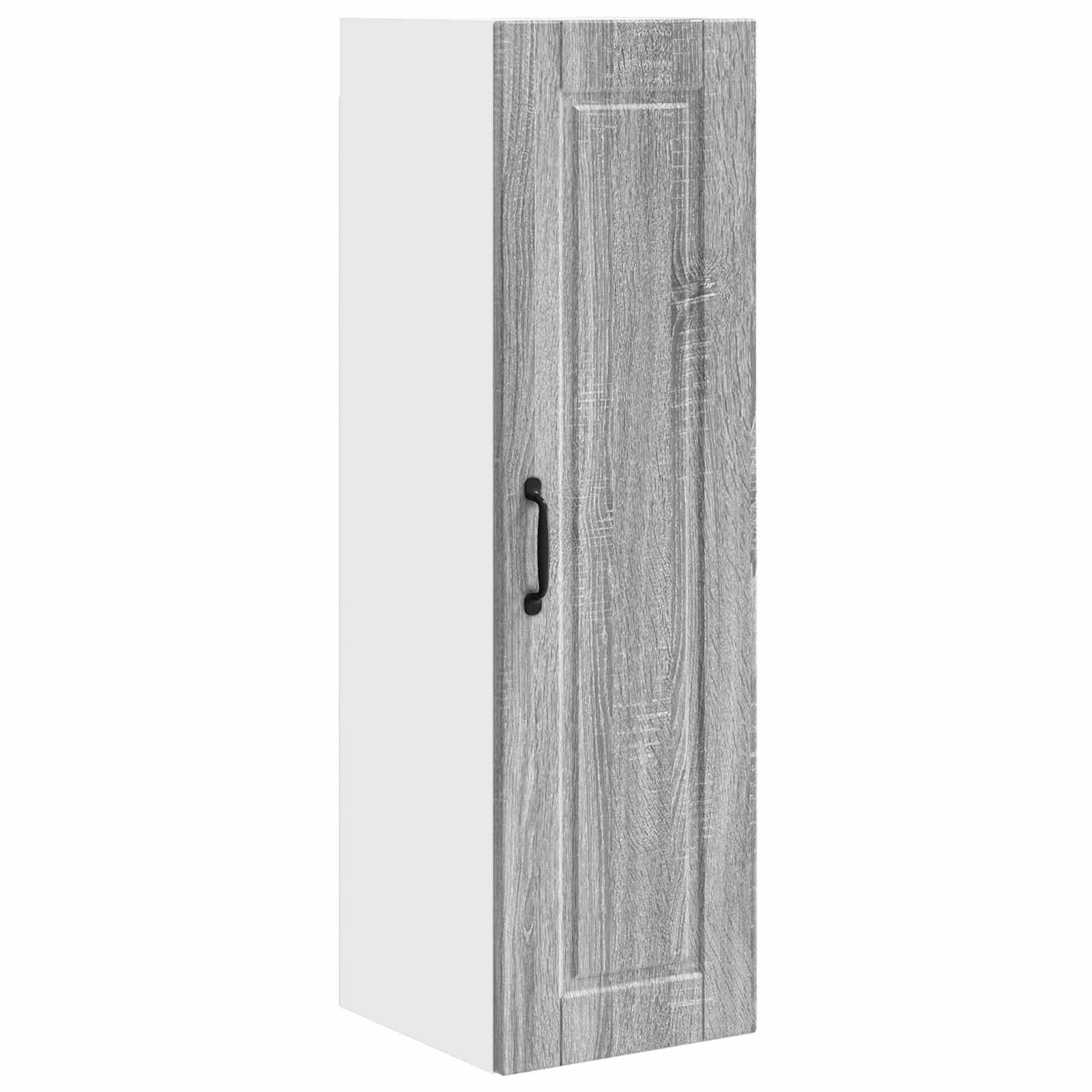 Wandschrank PORTO Graues Sonoma 30 x 31 x 100 cm Holzwerkstoff