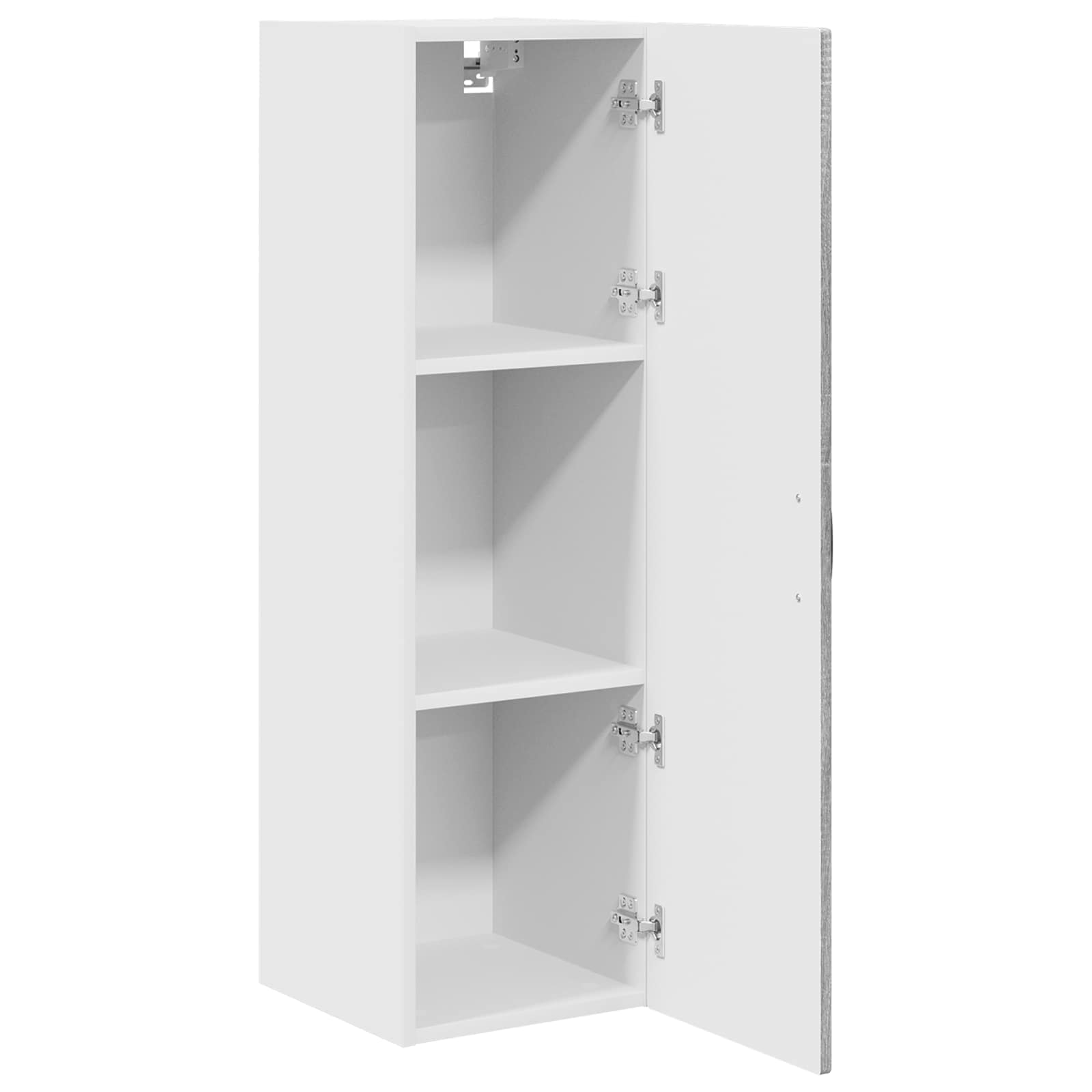Wandschrank PORTO Graues Sonoma 30 x 31 x 100 cm Holzwerkstoff