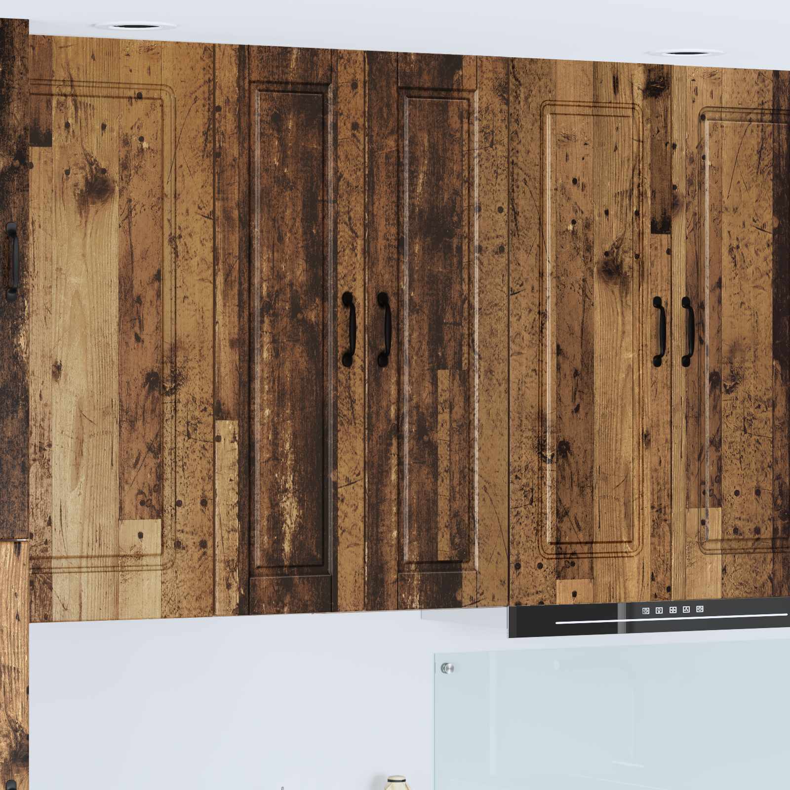 Wandschrank PORTO Altholz 30 x 31 x 100 cm Holzwerkstoff