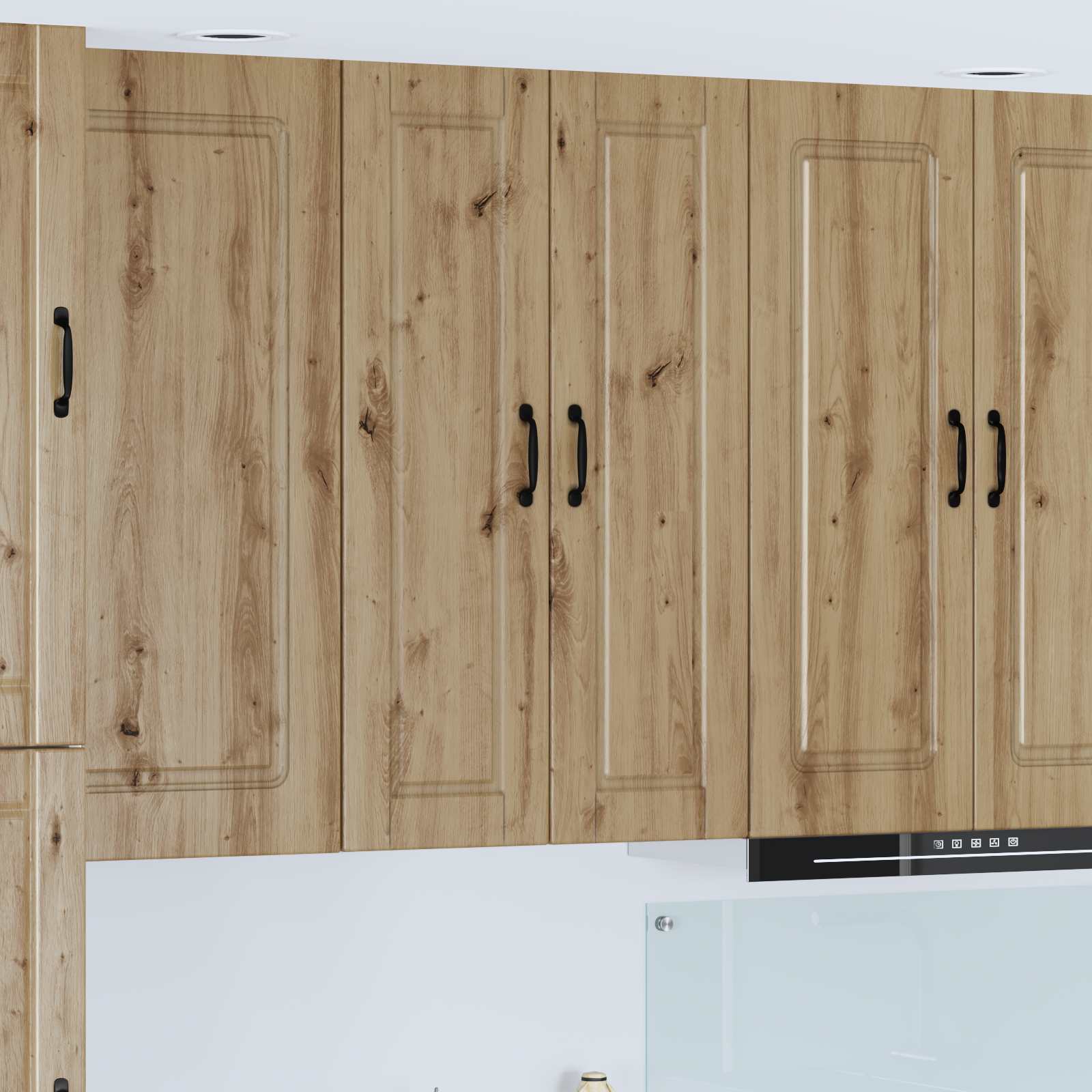 Wandschrank PORTO Artisan-Eiche 30 x 31 x 100 cm Holzwerkstoff