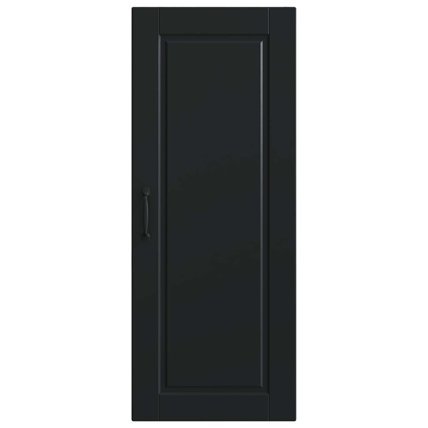 Wandschrank PORTO Schwarz 40 x 31 x 100 cm Holzwerkstoff