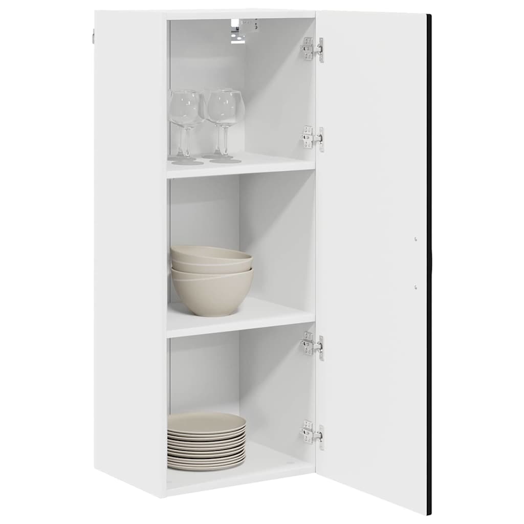 Küchenwandschrank Schwarz 40 x 31 x 100 cm Holzwerkstoff