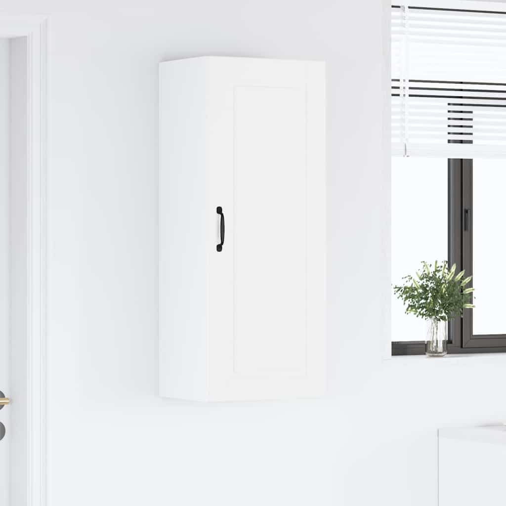 Küchenwandschrank Hochglanz Weiß 40 x 31 x 100 cm Holzwerkstoff