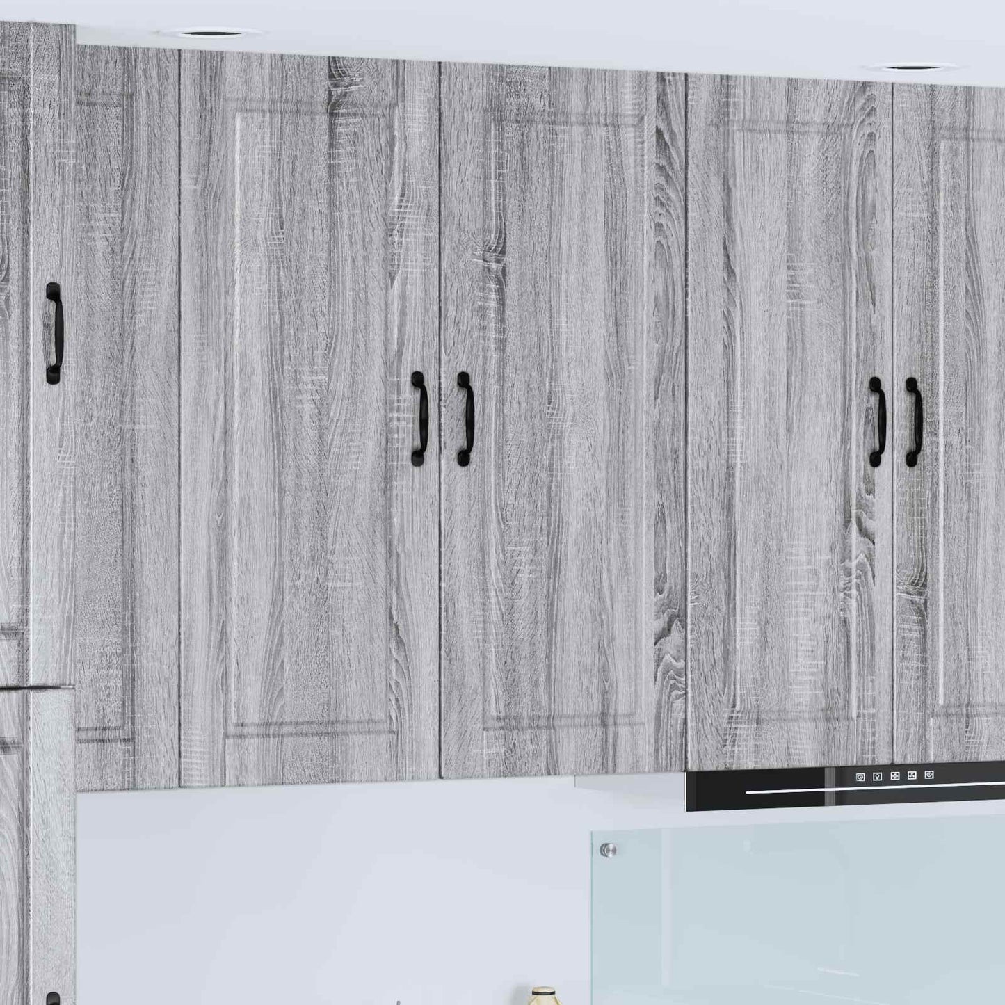 Wandschrank PORTO Graues Sonoma 40 x 31 x 100 cm Holzwerkstoff