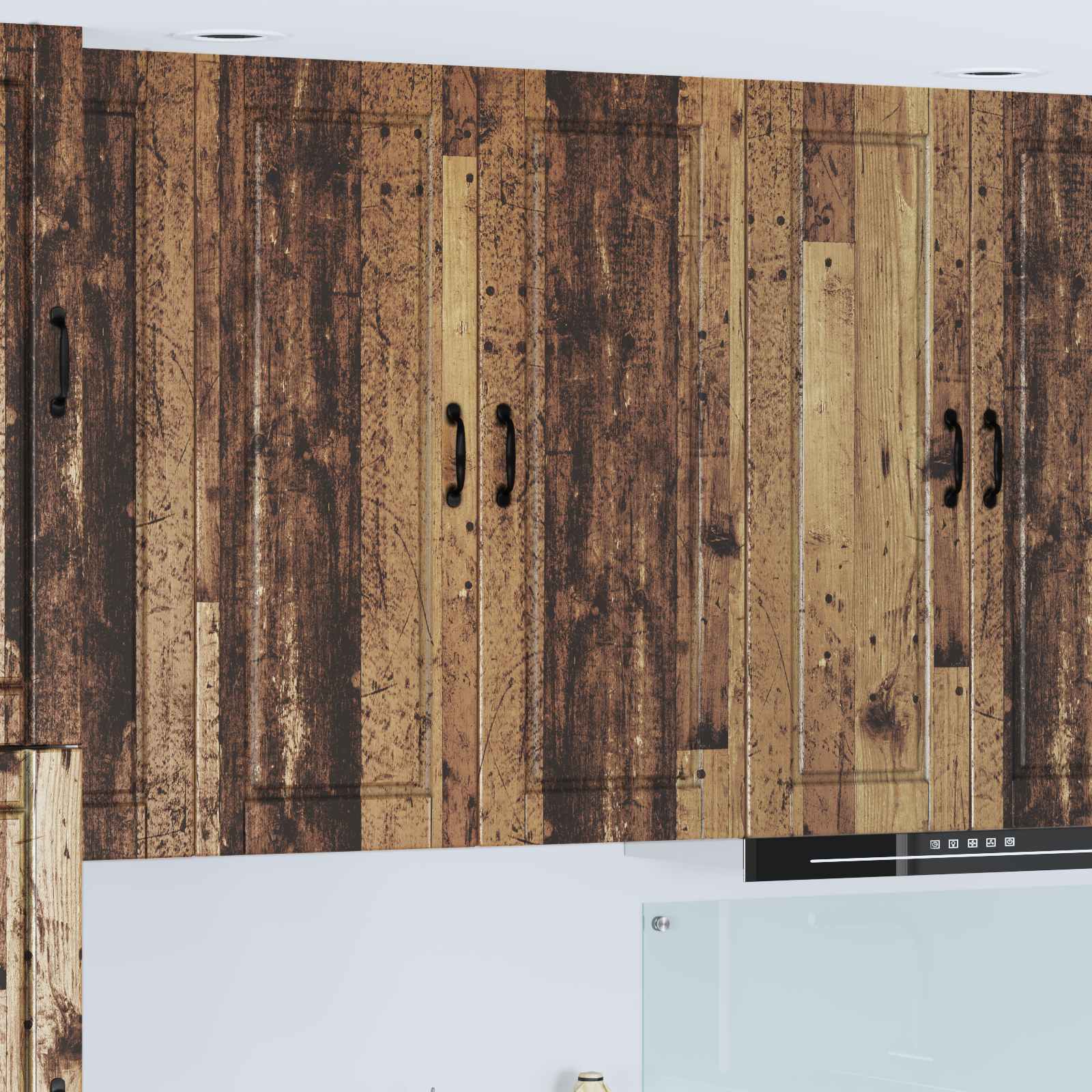 Wandschrank PORTO Altholz 40 x 31 x 100 cm Holzwerkstoff