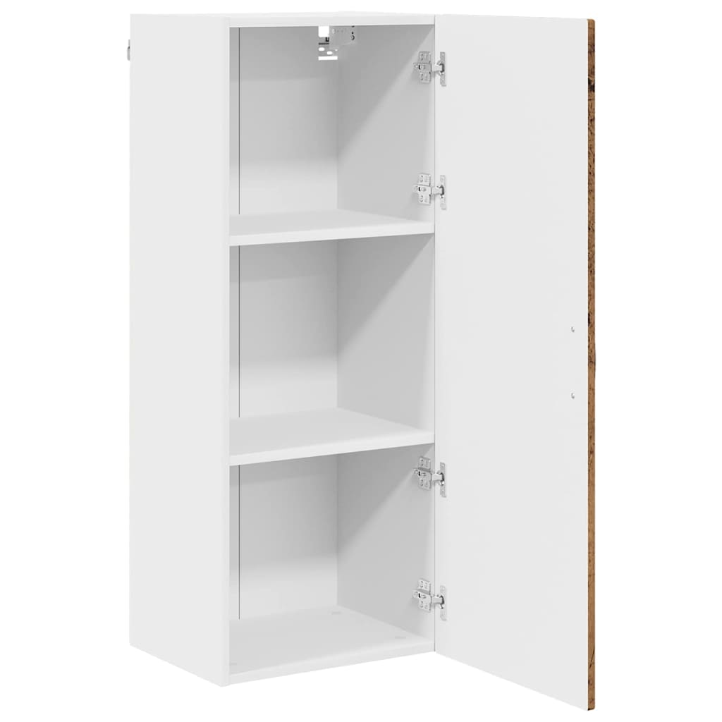 Wandschrank PORTO Altholz 40 x 31 x 100 cm Holzwerkstoff