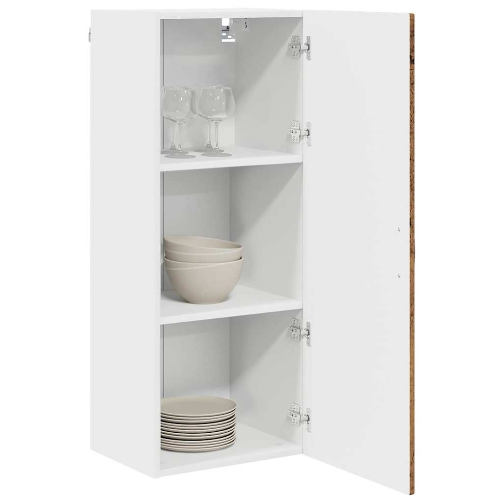 Wandschrank PORTO Altholz 40 x 31 x 100 cm Holzwerkstoff