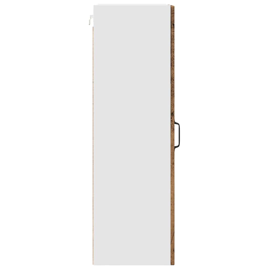 Wandschrank PORTO Altholz 40 x 31 x 100 cm Holzwerkstoff