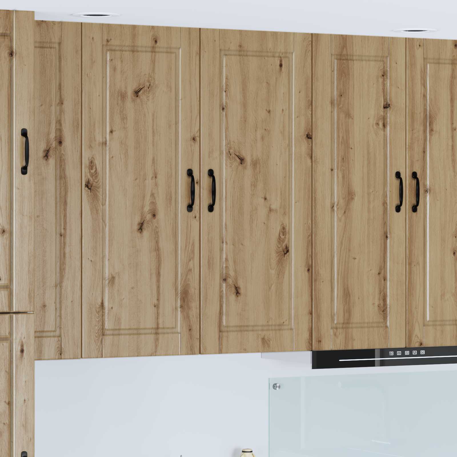 Wandschrank PORTO Artisan-Eiche 40 x 31 x 100 cm Holzwerkstoff