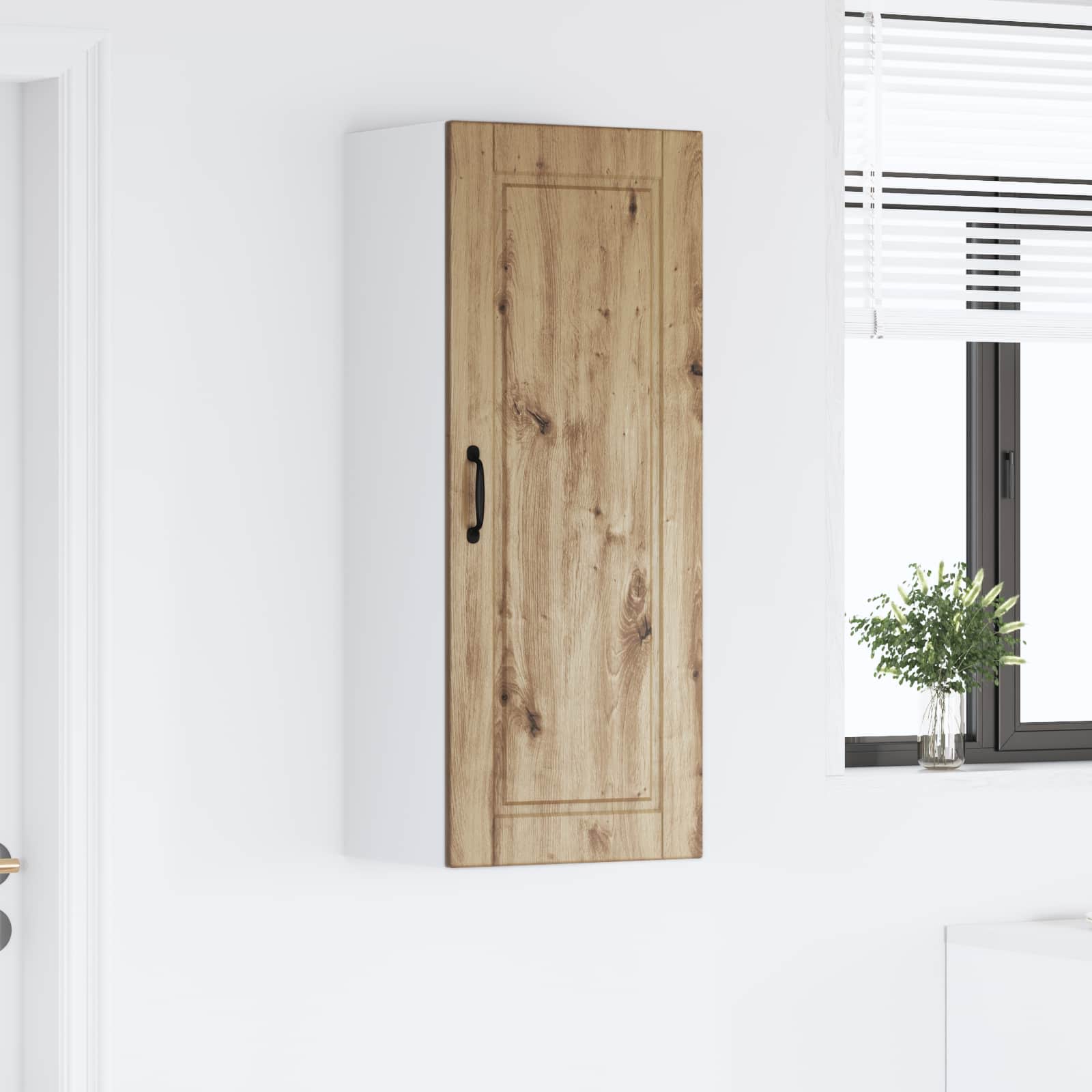 Wandschrank PORTO Artisan-Eiche 40 x 31 x 100 cm Holzwerkstoff
