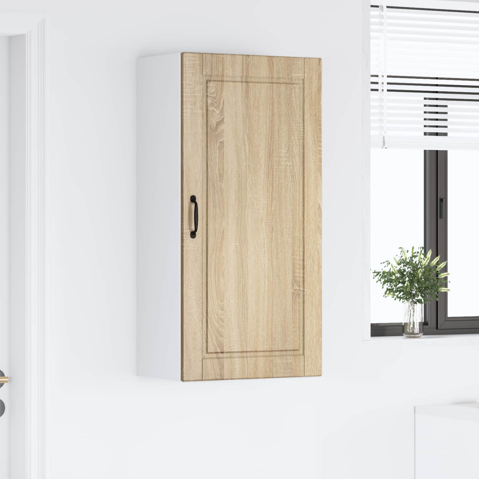 Wandschrank PORTO Sonoma-Eiche 50 x 31 x 100 cm Holzwerkstoff
