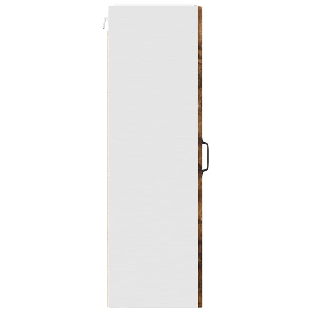 Küchenwandschrank mit Regal Geräucherte Eiche 50 x 31 x 100 cm