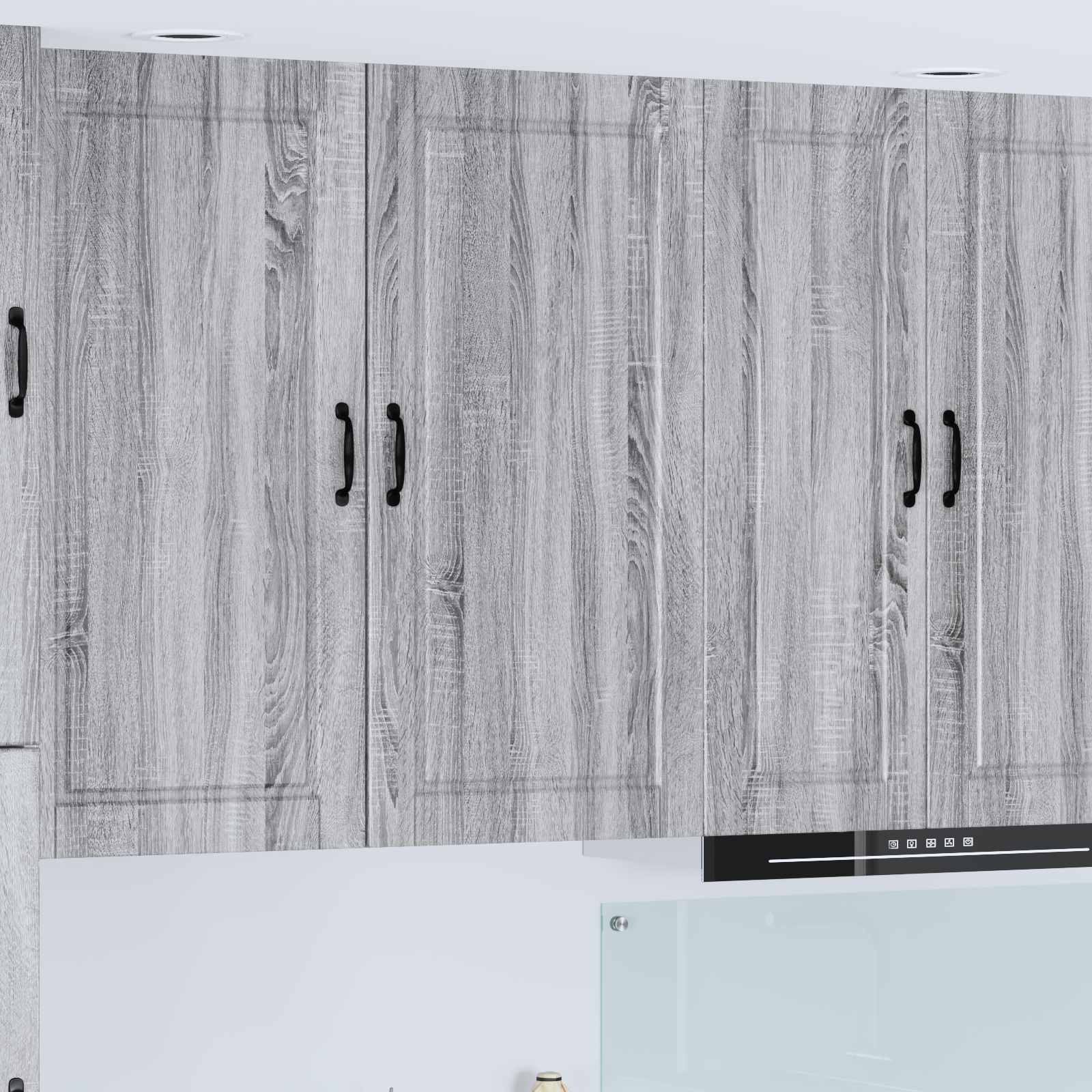 Wandschrank PORTO Graues Sonoma 50 x 31 x 100 cm Holzwerkstoff