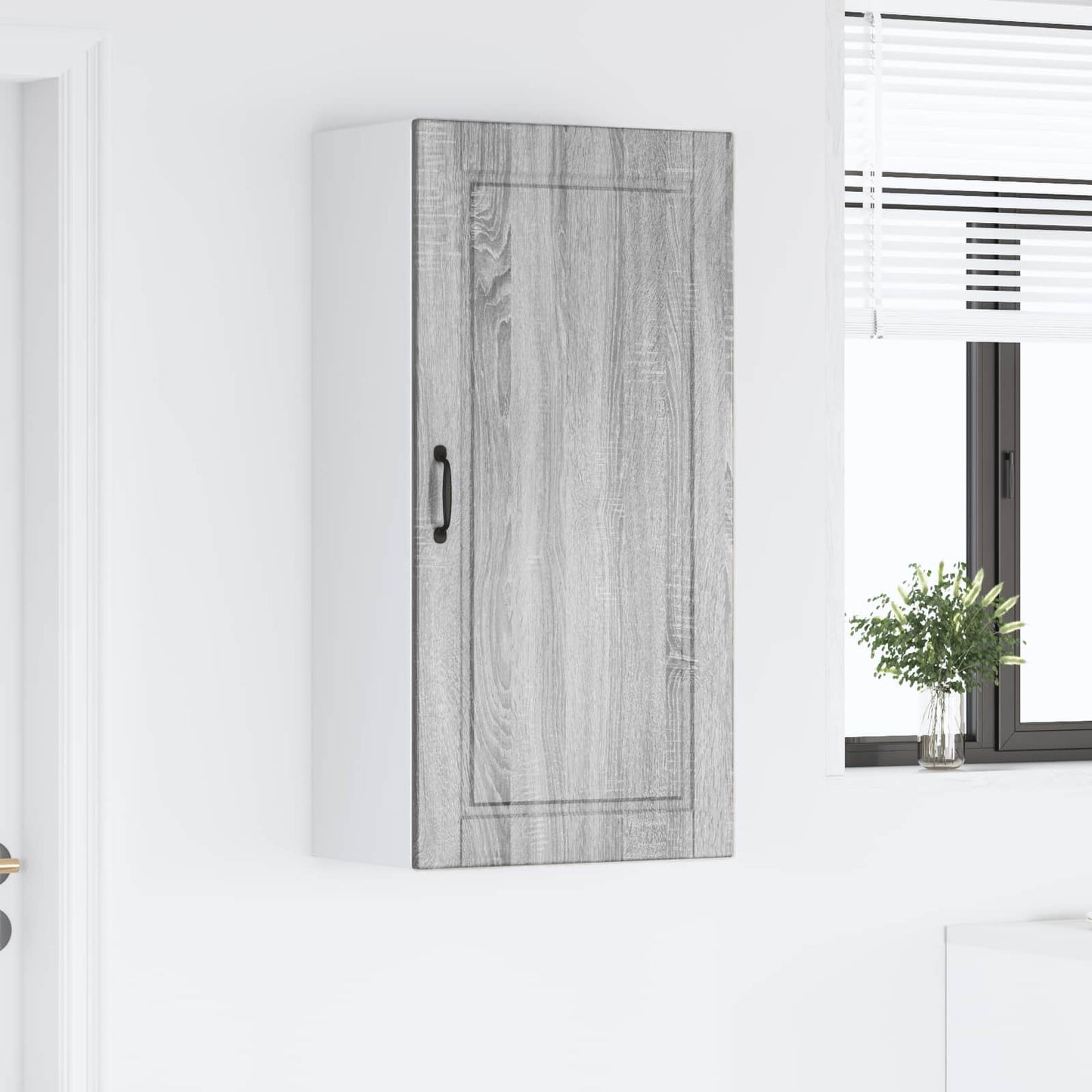 Wandschrank PORTO Graues Sonoma 50 x 31 x 100 cm Holzwerkstoff