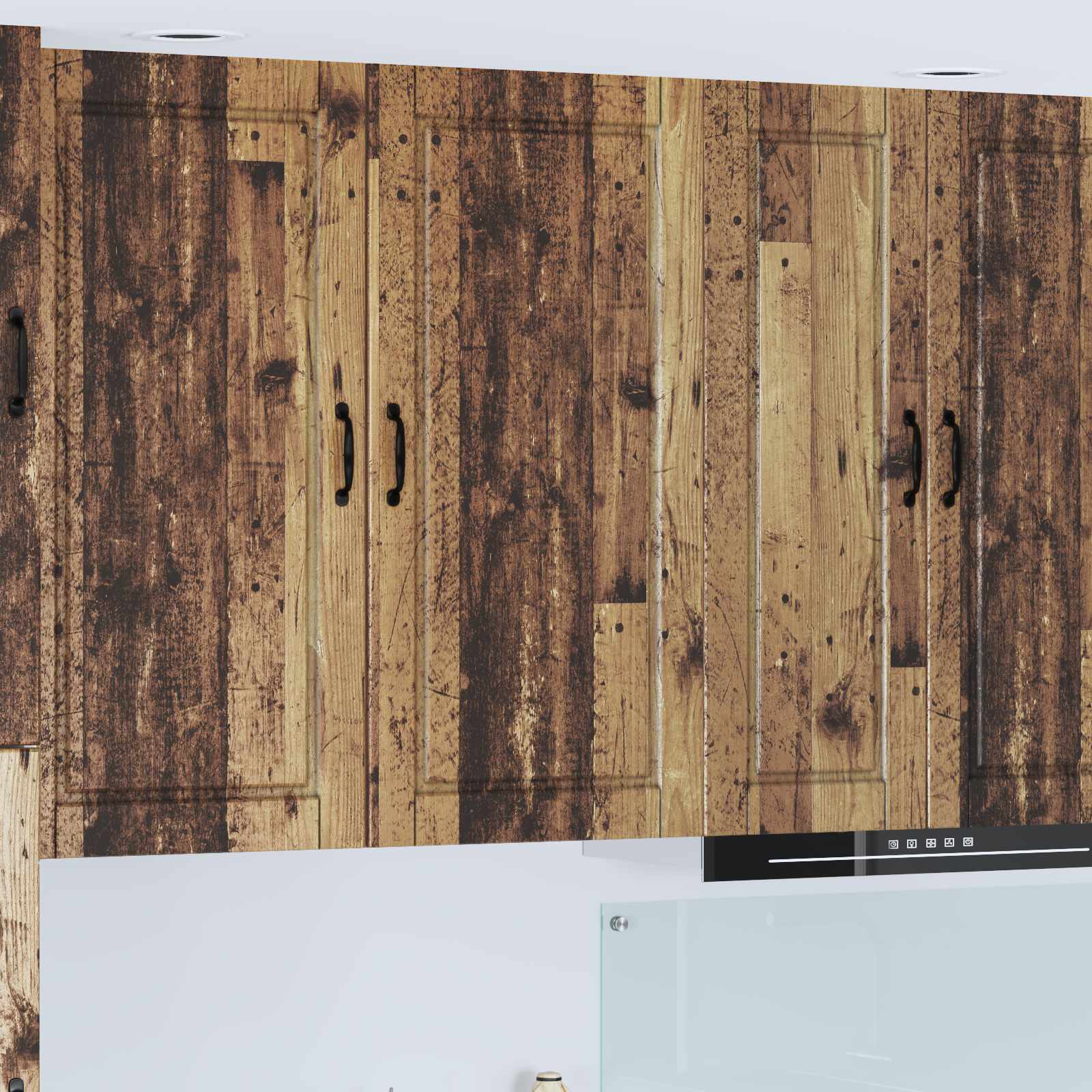 Wandschrank PORTO Altholz 50 x 31 x 100 cm Holzwerkstoff