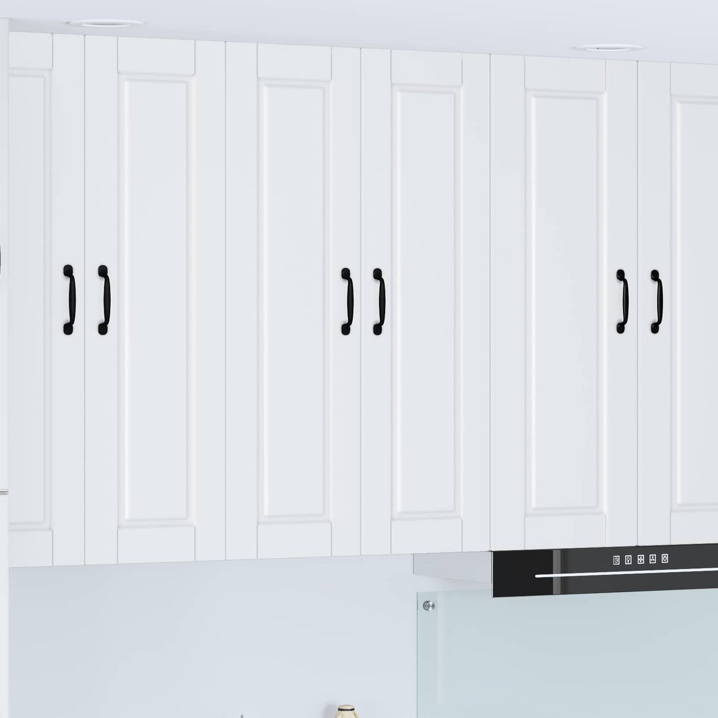 Wandschrank PORTO Weiß 60 x 31 x 100 cm Holzwerkstoff