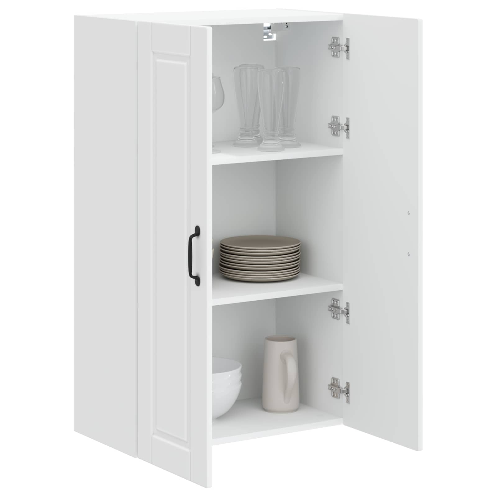 Wandschrank PORTO Weiß 60 x 31 x 100 cm Holzwerkstoff