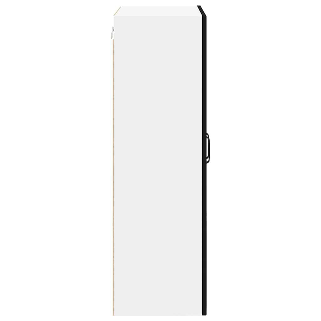 Küchenwandschrank Schwarz 60 x 31 x 100 cm Holzwerkstoff