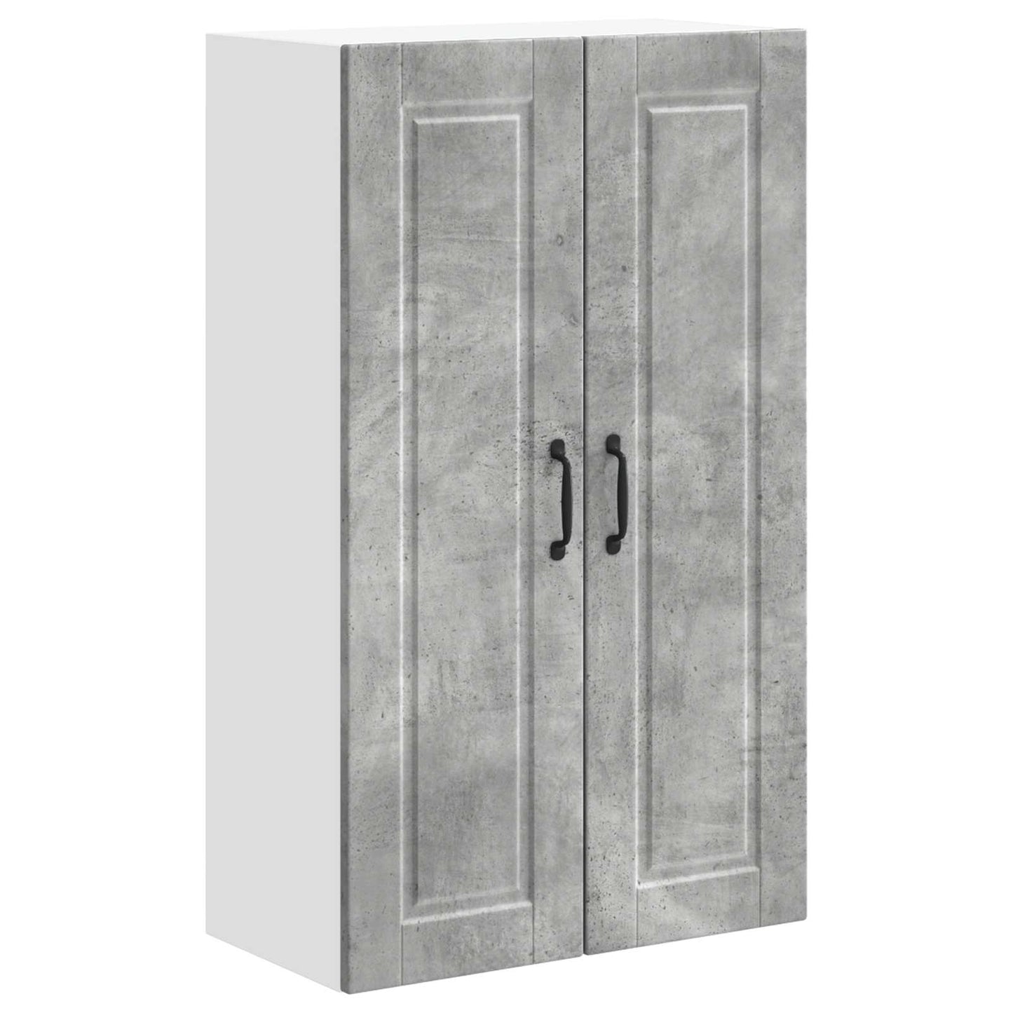 Wandschrank PORTO Beton Grau 60 x 31 x 100 cm Holzwerkstoff
