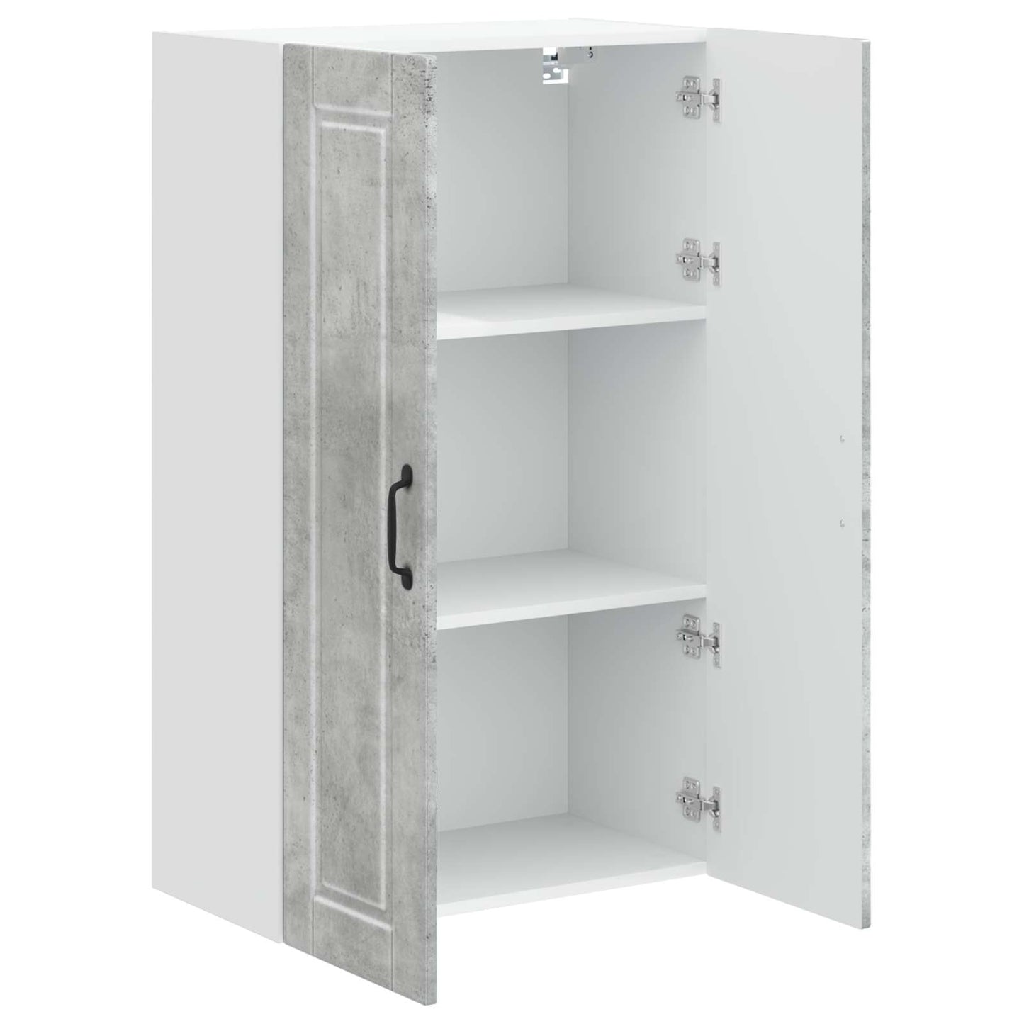 Wandschrank PORTO Beton Grau 60 x 31 x 100 cm Holzwerkstoff
