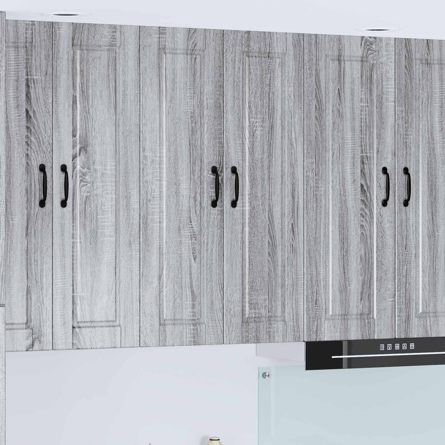 Wandschrank PORTO Graues Sonoma 60 x 31 x 100 cm Holzwerkstoff