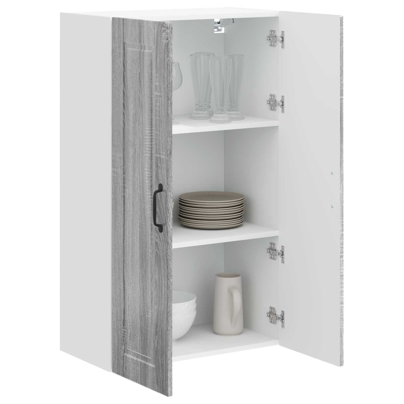 Wandschrank PORTO Graues Sonoma 60 x 31 x 100 cm Holzwerkstoff