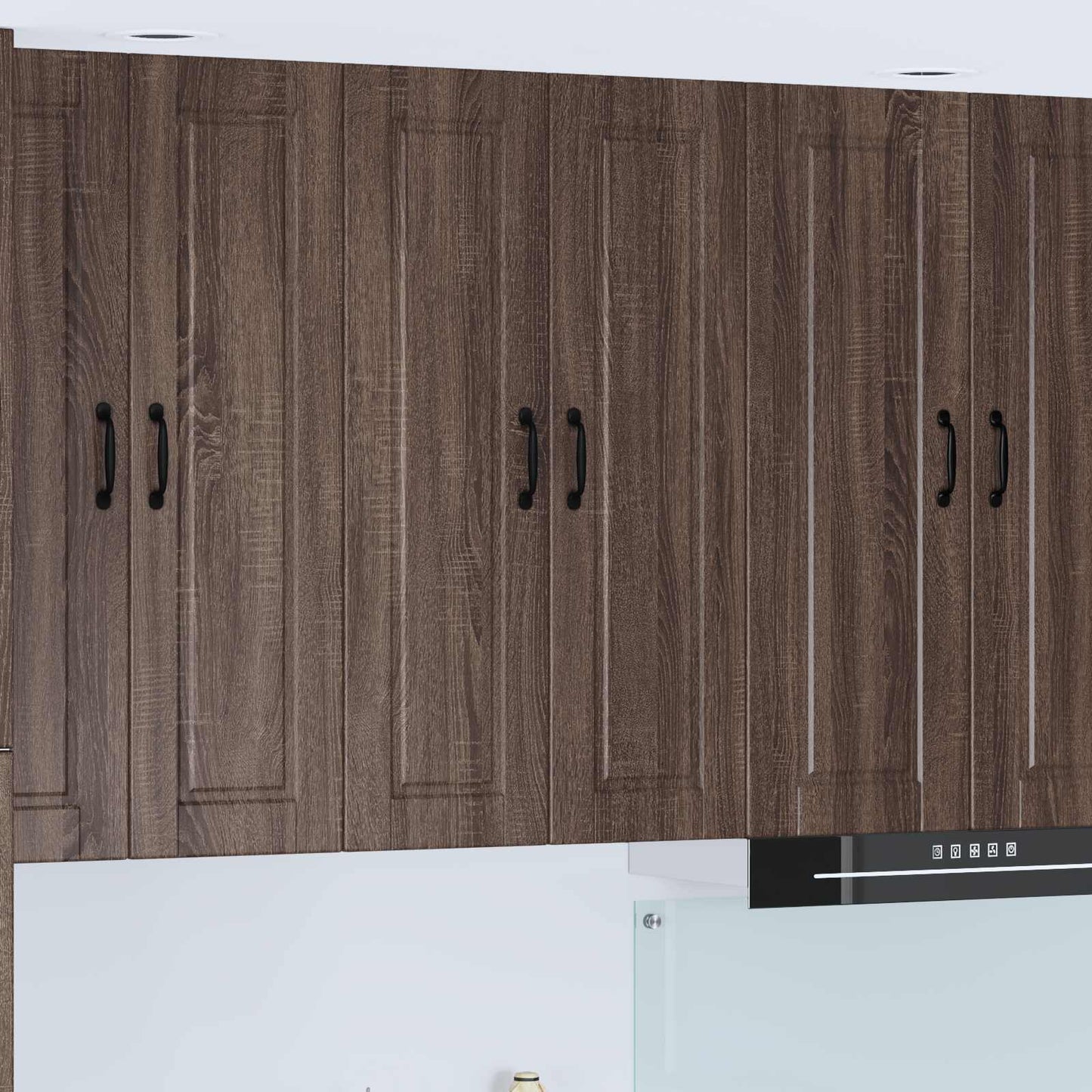 Wandschrank PORTO Braun Eichen-Optik 60 x 31 x 100 cm