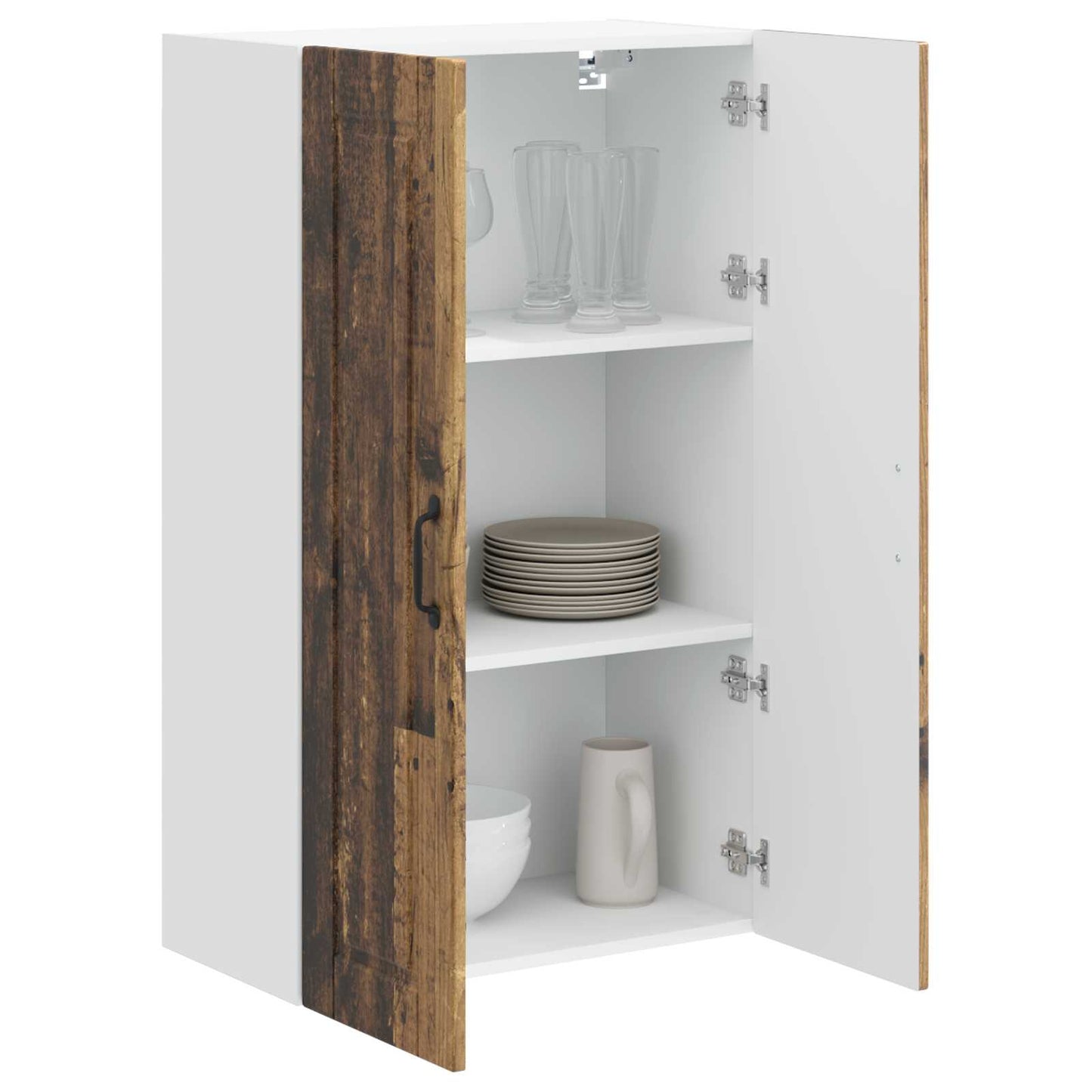 Wandschrank PORTO Altholz 60 x 31 x 100 cm Holzwerkstoff