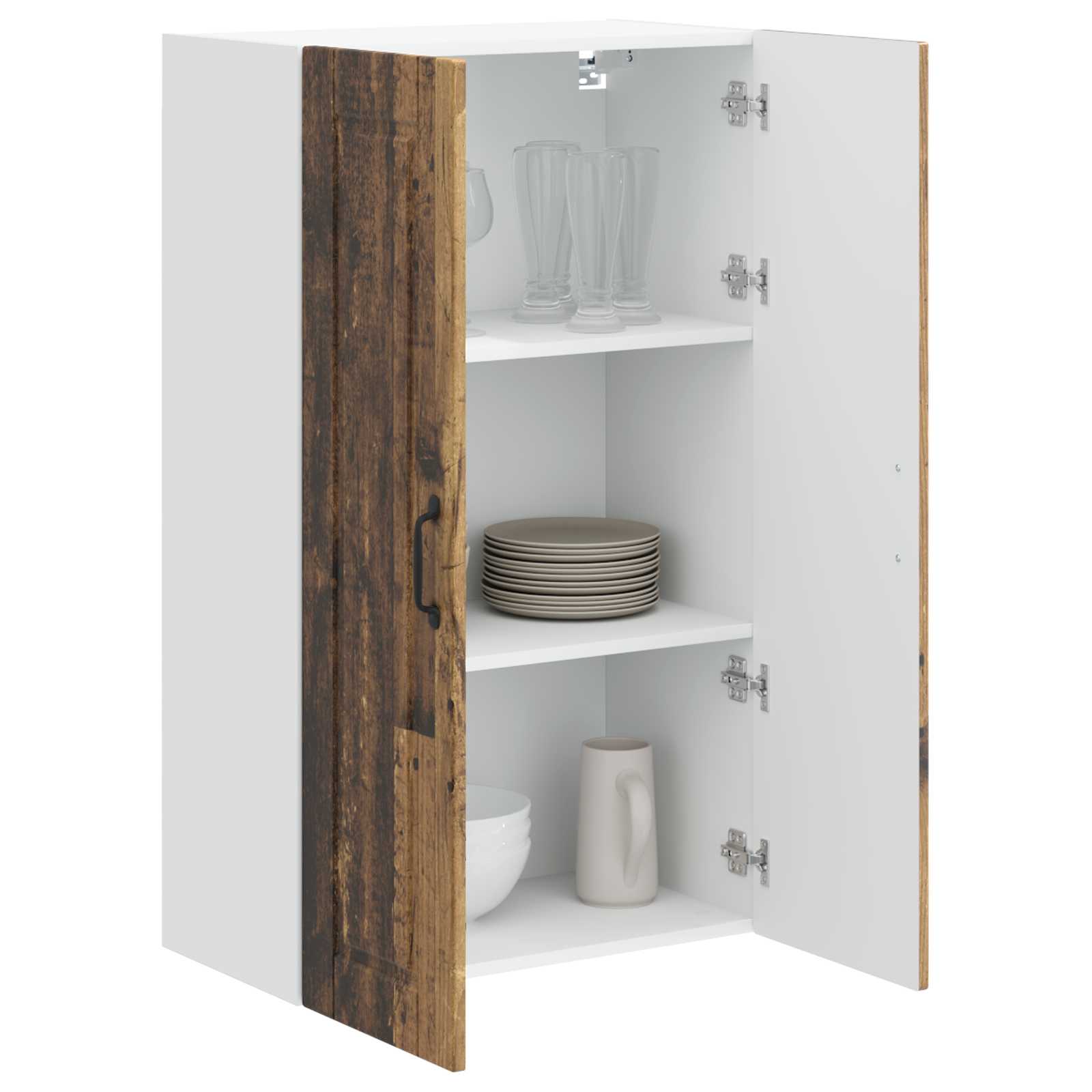 Wandschrank PORTO Altholz 60 x 31 x 100 cm Holzwerkstoff