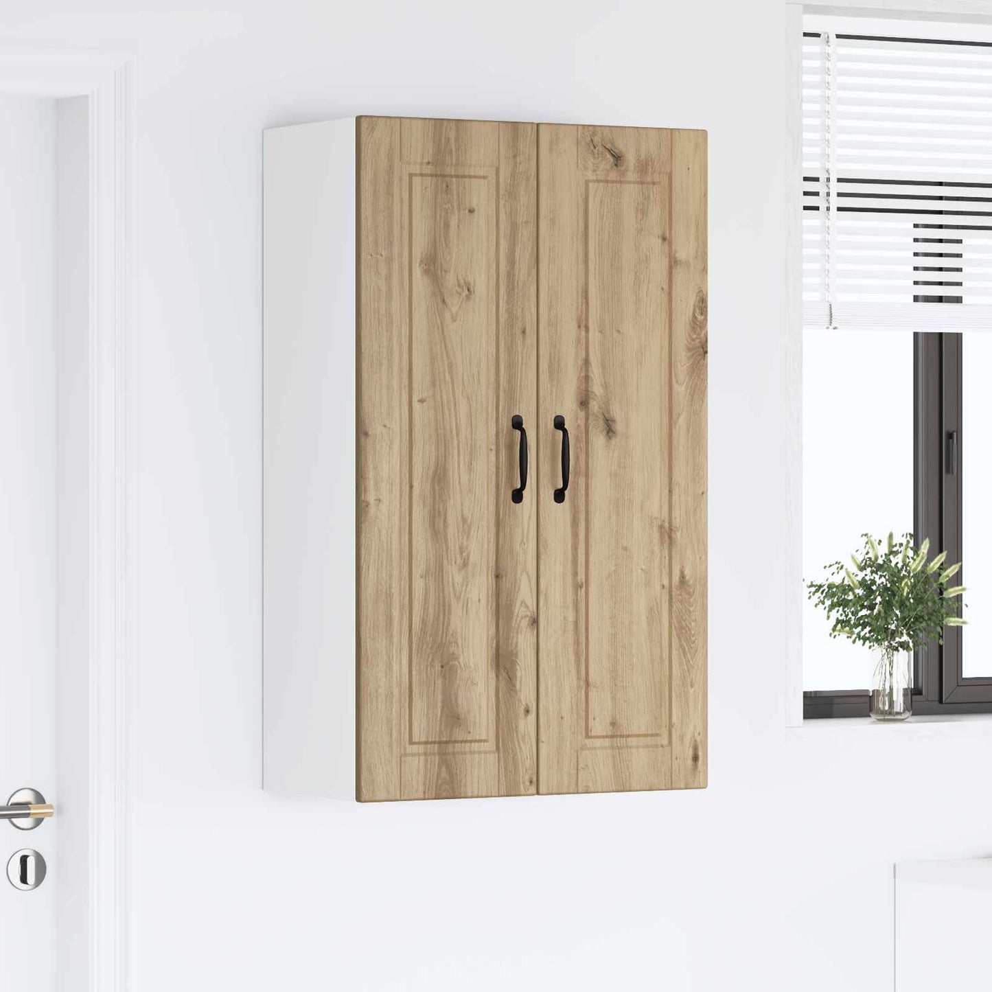 Wandschrank PORTO Artisan-Eiche 60 x 31 x 100 cm Holzwerkstoff