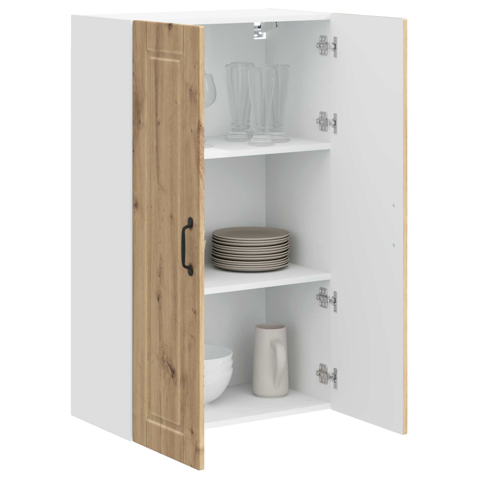 Wandschrank PORTO Artisan-Eiche 60 x 31 x 100 cm Holzwerkstoff