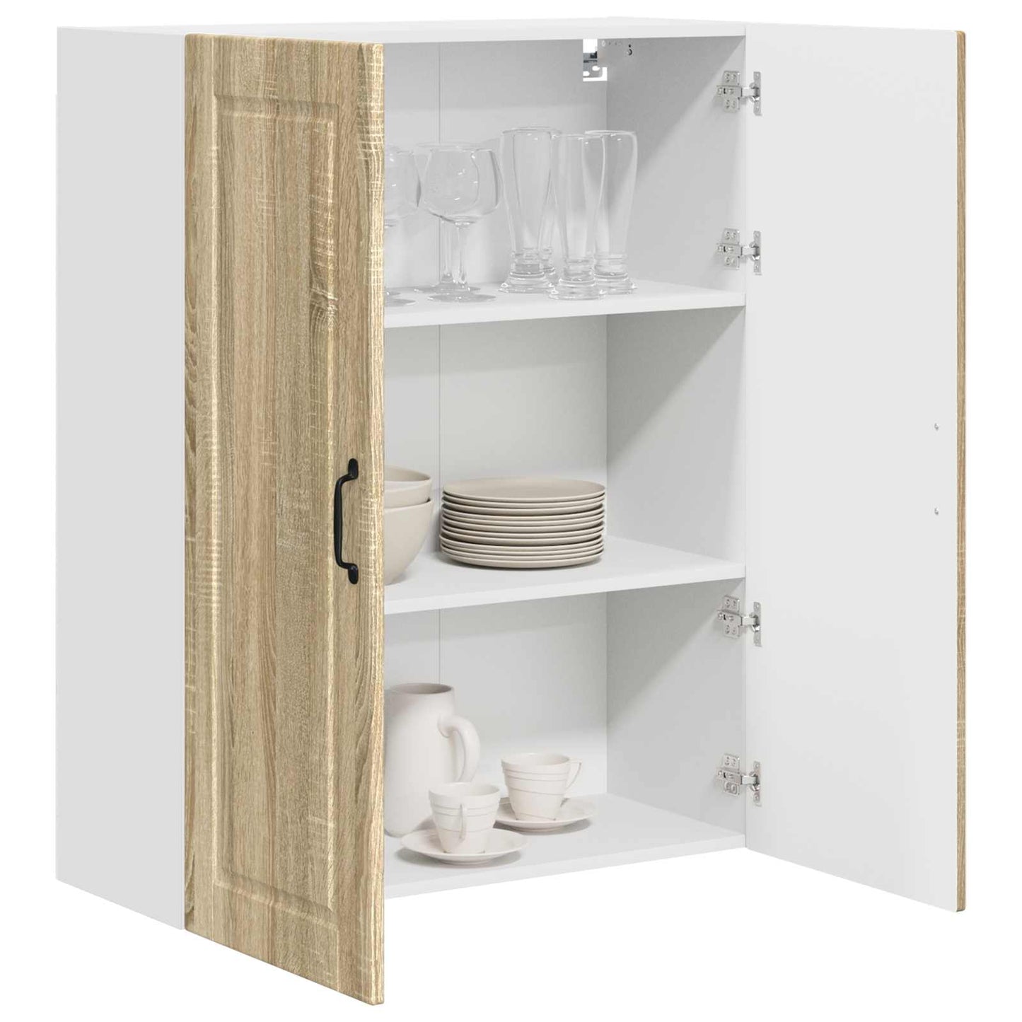 Wandschrank PORTO Sonoma-Eiche 80 x 31 x 100 cm Holzwerkstoff
