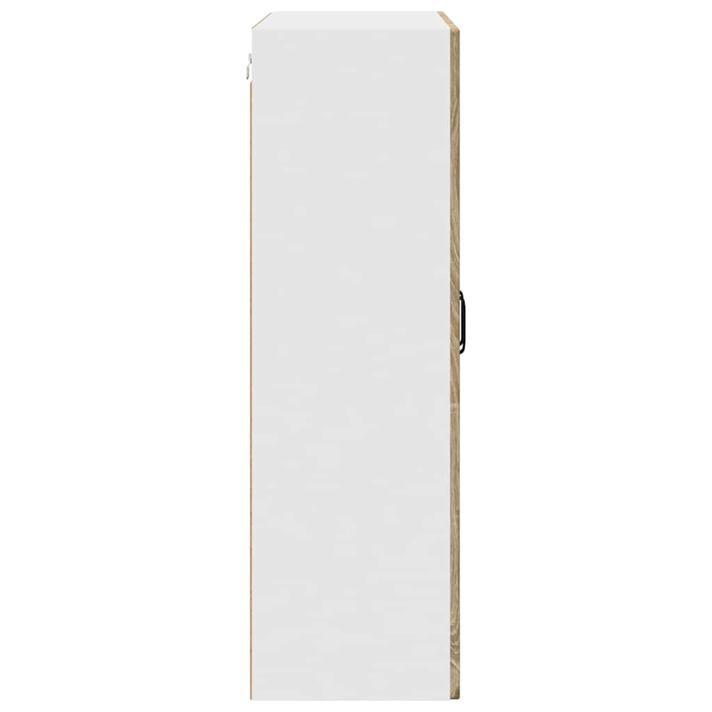 Küchenwandschrank Sonoma-Eiche 80 x 31 x 100 cm Holzwerkstoff