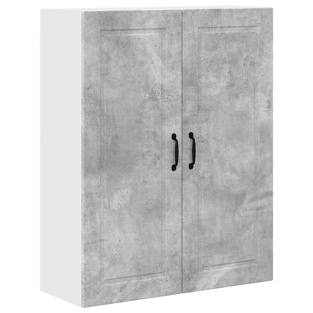 Küchenwandschrank Beton Grau 80 x 31 x 100 cm Holzwerkstoff