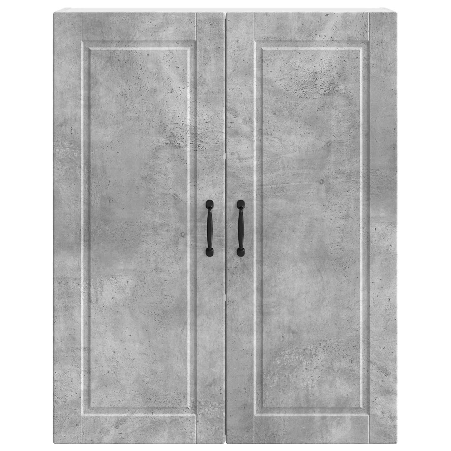 Wandschrank PORTO Beton Grau 80 x 31 x 100 cm Holzwerkstoff