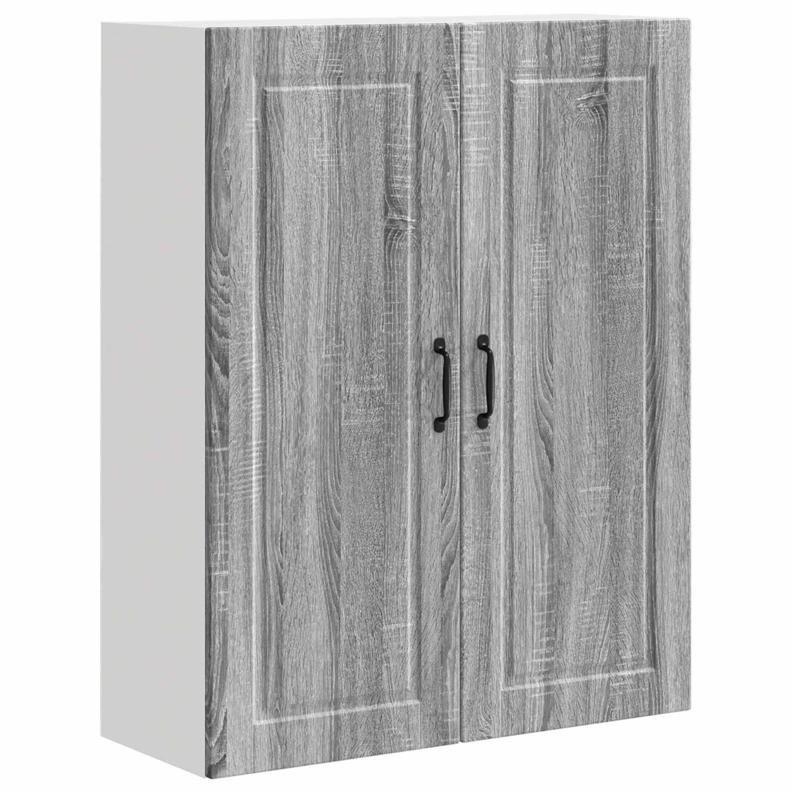Wandschrank PORTO Graues Sonoma 80 x 31 x 100 cm Holzwerkstoff