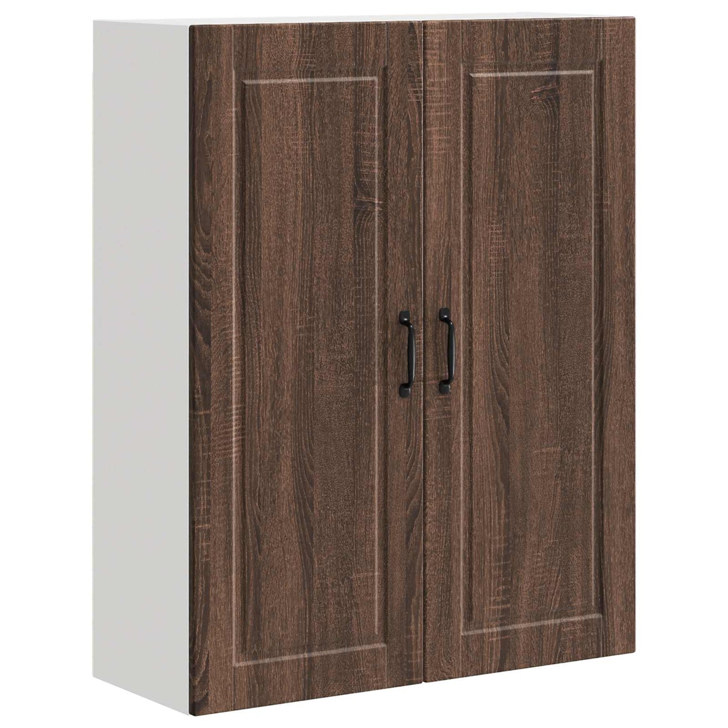 Wandschrank PORTO Braun Eichen-Optik 80 x 31 x 100 cm