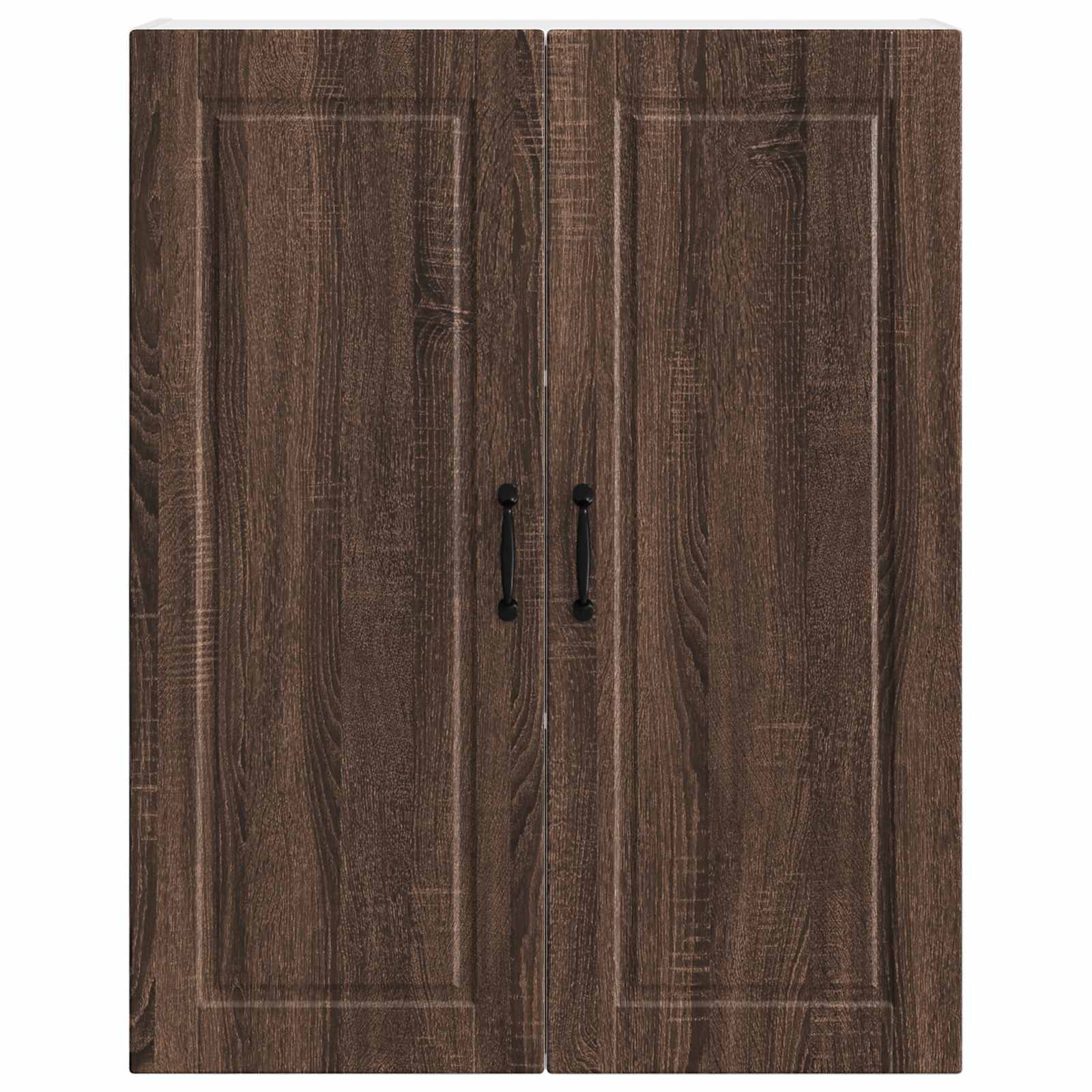 Wandschrank PORTO Braun Eichen-Optik 80 x 31 x 100 cm